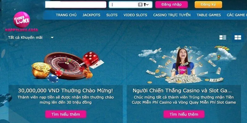 Link vào HAPPYLUKE cập nhật mới nhất hiện nay